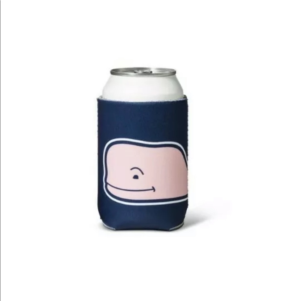 Vineyard Vines Can Coozie NWT Pink Whale Cooler